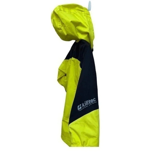 Killtec Youth Jacket Rain Coat Level 2 Technical Outdoor Ski Shell Hoodie size 4 - Picture 7 of 10